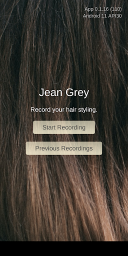 Android application StylingMonitor screenshort