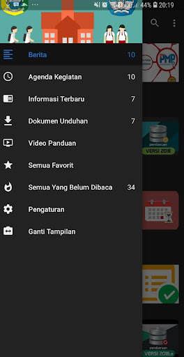 Android application Dikbudtala News screenshort