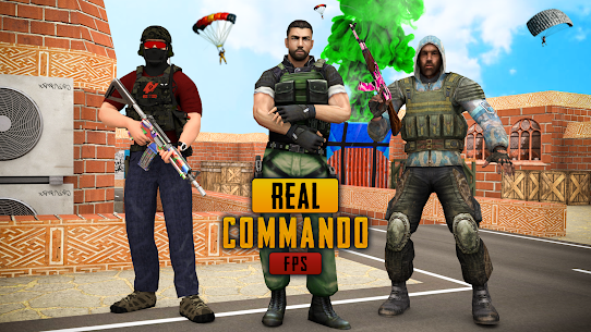 Real Commando FPS Secret Mission Mod Apk (God Mode) 4