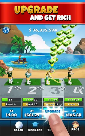 Game screenshot Idle Golf Tycoon apk download