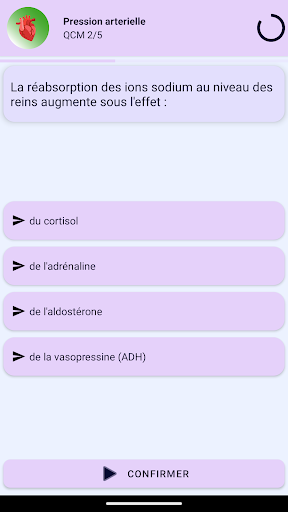 Android application SVT Bac screenshort
