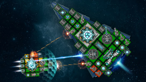Space Arena: Outer Space games - 1v1 Build & Fight  screenshots 7
