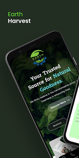 Android application Earth Harvest screenshort