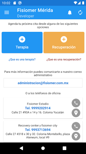Fisiomer Mérida Screen 2
