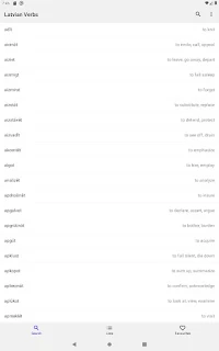Latvian Verbs
