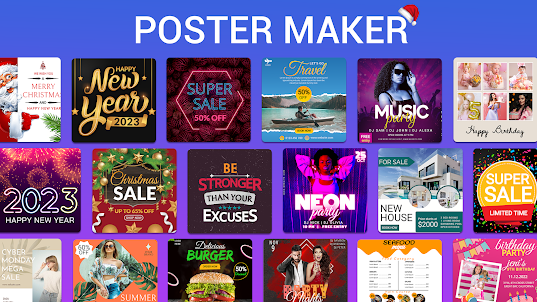 Poster maker, Flyer banner ads