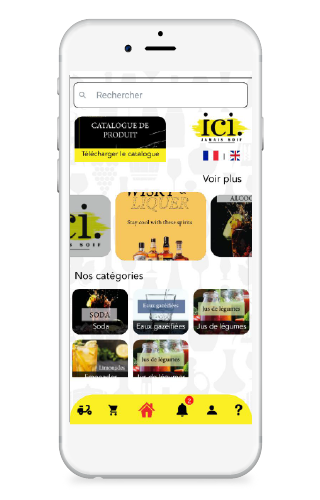 Android application ICI screenshort
