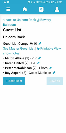 Backline.me Screen 3