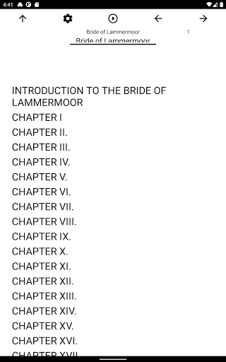 Book, Bride of Lammermoor Screen 3