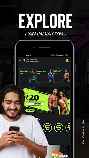Swasthya Bharat - GYM Booking Screen 2