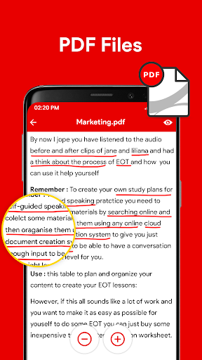 Android application All Document Reader and Viewer screenshort