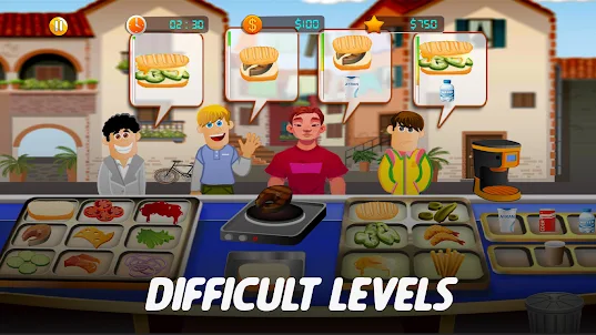 Cooking Fish Restaurant Game