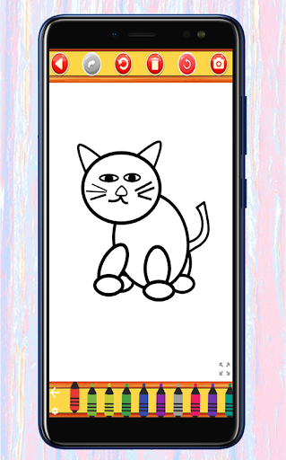Cute Kitty Coloring Book