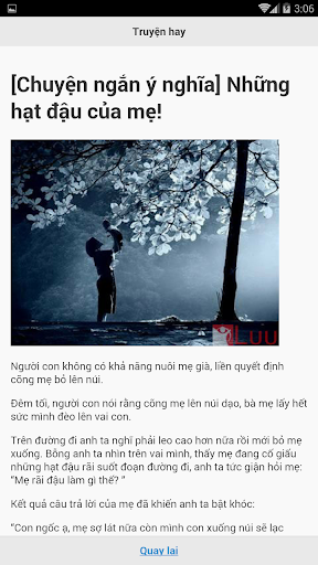 Truyện ngắn hay sưu tầm Screen 2