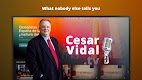 screenshot of César Vidal TV
