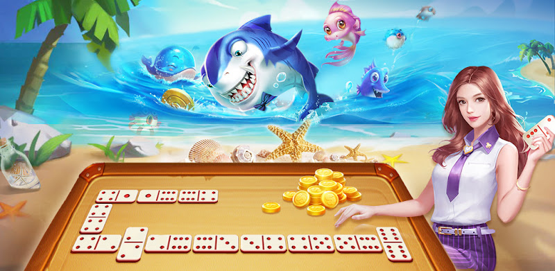 Lucky Domino-Gaple Remi Poker Fishing Game Online