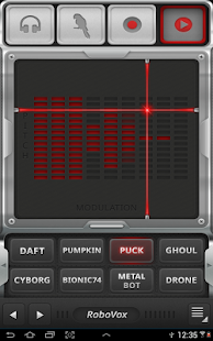 RoboVox Voice Changer Pro Tangkapan layar