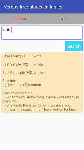 Aprender  Verbos Irregulares e