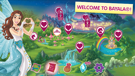 Android application BAYALA® Unicorn Adventures screenshort