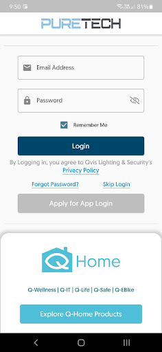 Android application PureTech screenshort
