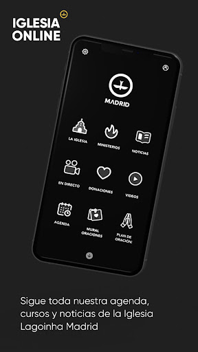 Android application Lagoinha Madrid screenshort