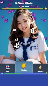 Sexy touch girls: idle clicker