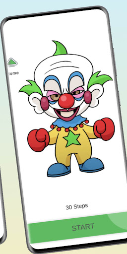 How to draw killer klown Screen 3