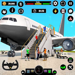 Airplane Simulator Plane Games Mod apk son sürüm ücretsiz indir