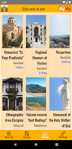 Touristic landmarks and sites