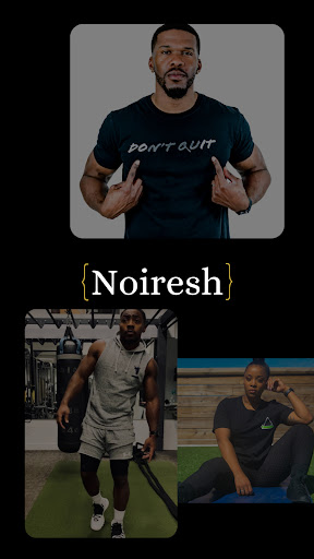 Android application Noiresh Coaching screenshort