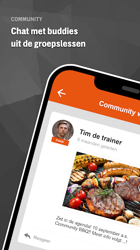 Android application Personal Fitness Soest screenshort