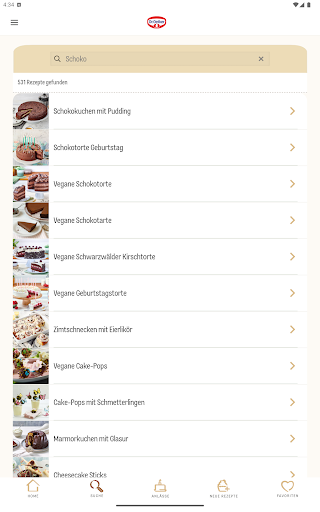 Dr. Oetker Rezeptideen screenshot 23