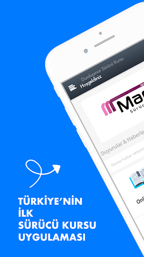 Android application Marka Sürücü Kursu screenshort
