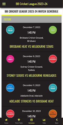 BB Cricket League 2023-24