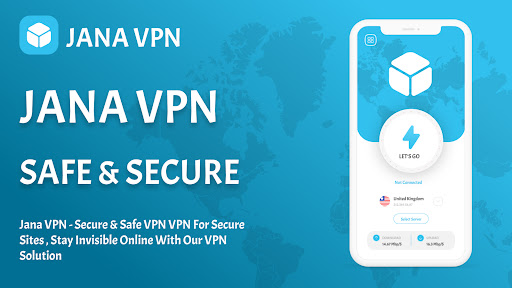 Android application jana vpn screenshort