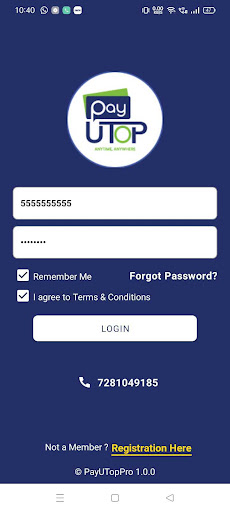 PayUTop Pro - Aadhaar ATM, DMT Screen 2