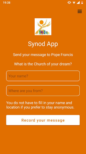 Android application SynodApp screenshort