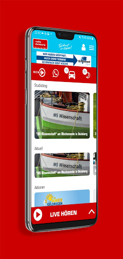 Android application Radio Duisburg screenshort