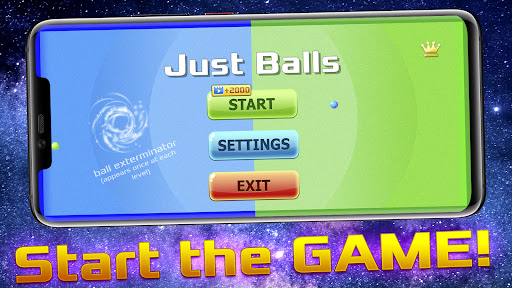 Android application Just Balls screenshort