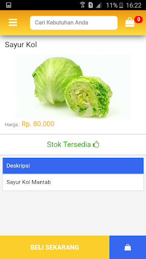 Tomat (Siap antar belanjaan an Screen 3