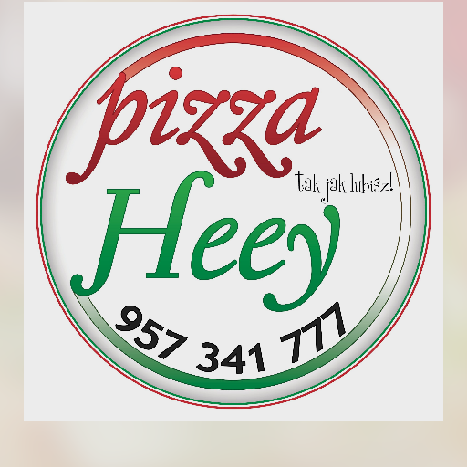 Heey Pizza logo