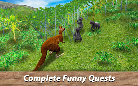 Screenshot 3 Kangaroo Family Simulator - ¡s android