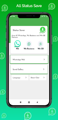 Android application Save Status - download status screenshort