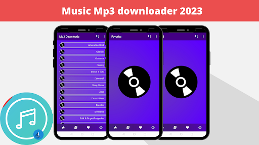 Android application Music Mp3 downloader screenshort