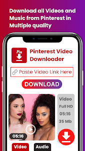 Video Downloader Pinterest