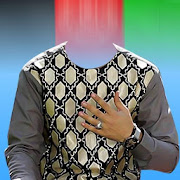 Stylish Afghan Man Suit Photo Editor Full Body  Icon