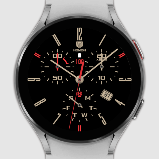 IWF Heimish watch face logo