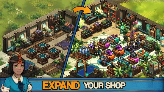 Tiny Shop Idle Fantasy Shop Mod Apk Download