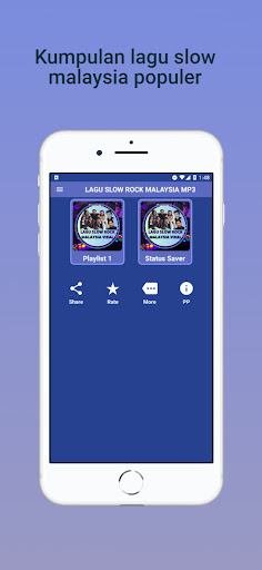 Android application Lagu Slow Rock Malaysia Mp3 screenshort