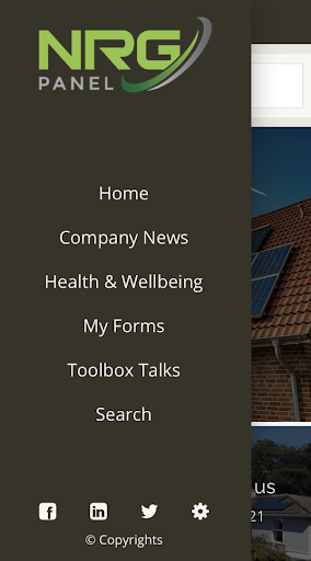 Android application NRG Panel screenshort